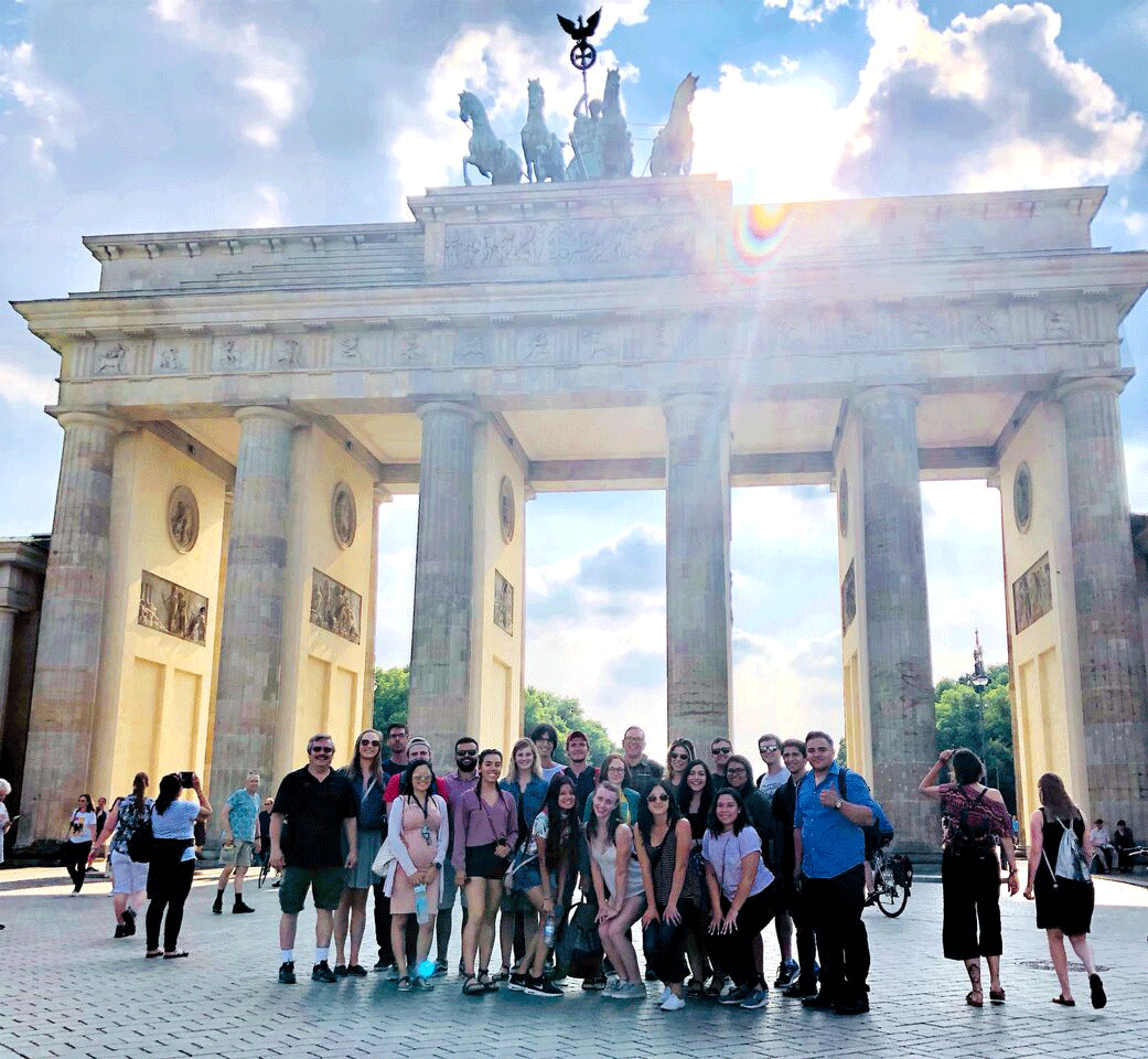 students in Italy